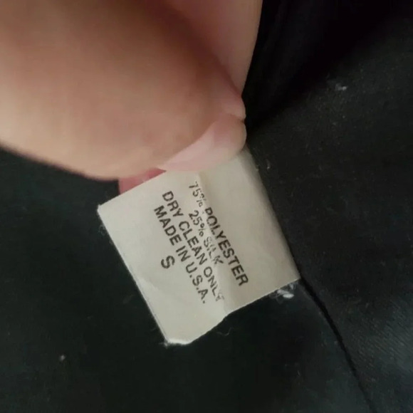 Vintage Silk Blend Mel Howard Accessories New York Men’s Tuxedo Vest SMALL - Picture 7 of 8